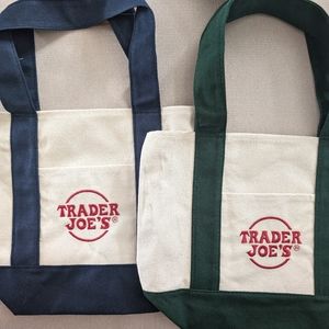 Trader Joe's Mini canvas tote (2)